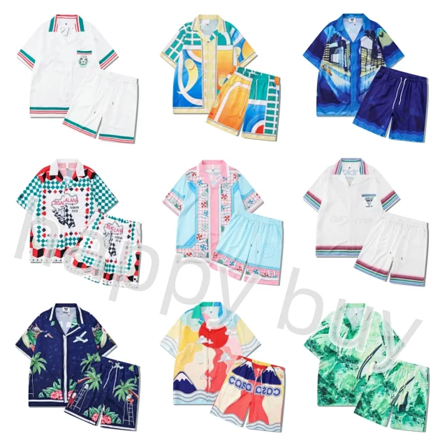 Unbranded Matching Sets Short-Sleeve Printed Shirt and Shorts Set product detail image 2