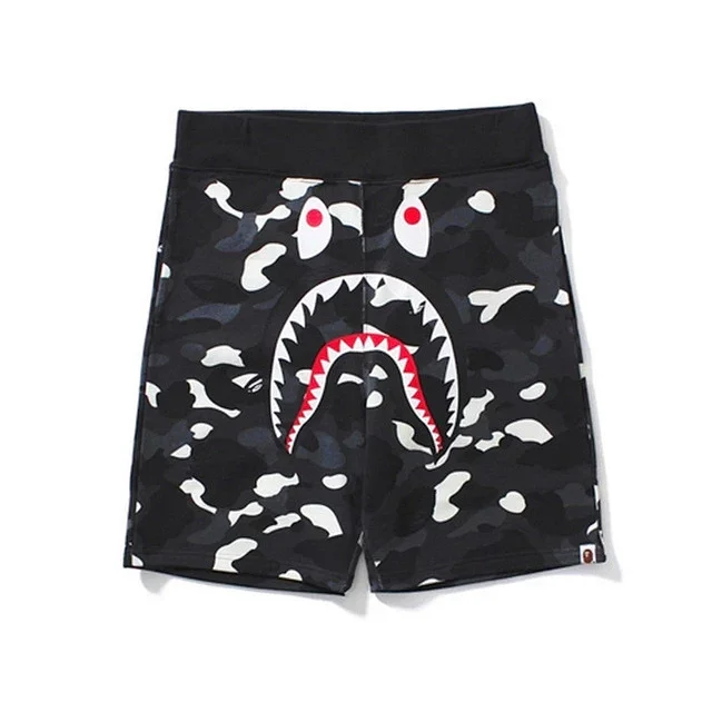 A BATHING APE Shorts Shark-face camouflage product detail image 14