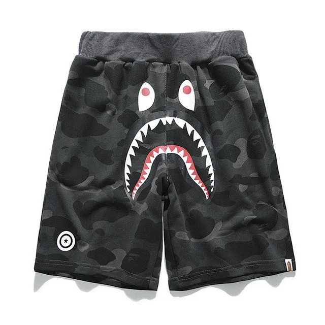 A BATHING APE Shorts Shark-face camouflage product detail image 12