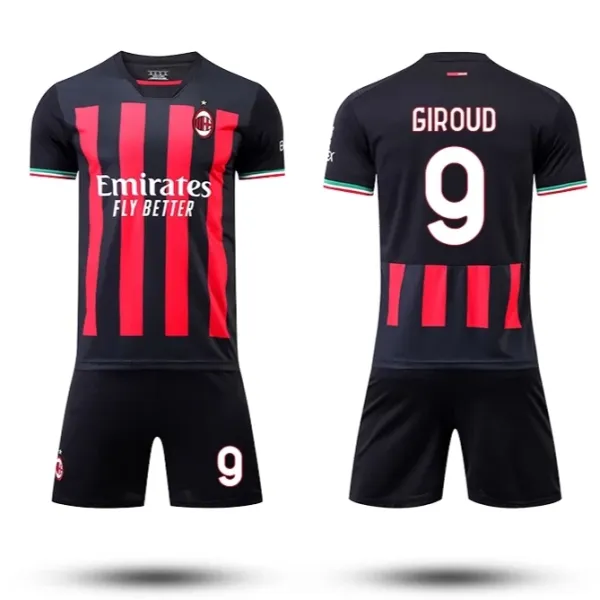 AC Milan x Puma 2023-24 Third Kit Red/Black Jersey - 14