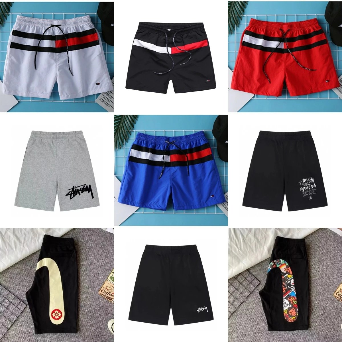 Tommy Hilfiger & Stussy Shorts
