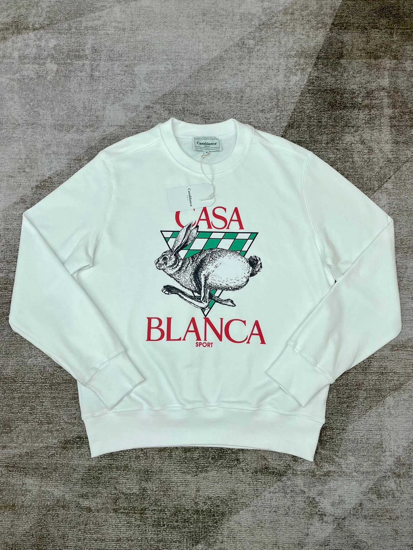 Casablanca Casa Blanca Sport White Hoodie
