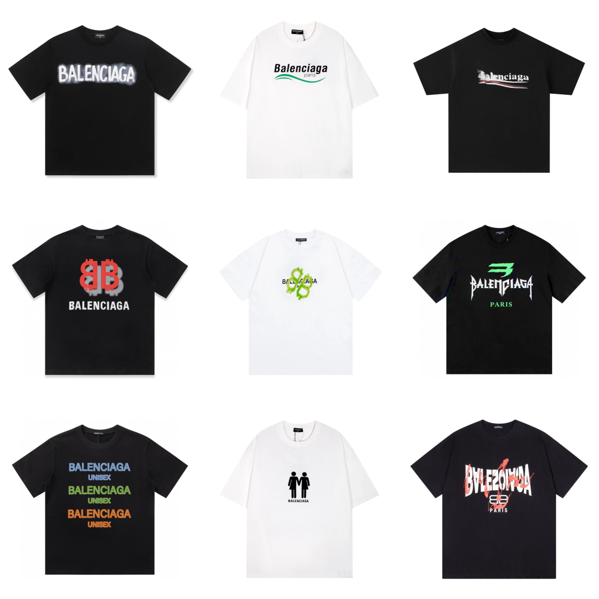 Balenciaga Graphic T-Shirts [3