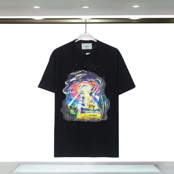 Casablanca x BLANCA Graphic Print White T-Shirt - 12