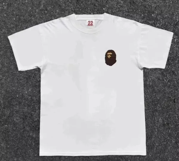 A Bathing Ape Classic Ape Head Logo Black T-Shirt - 12