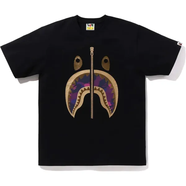 A Bathing Ape Classic Ape Head Logo Black T-Shirt - 15