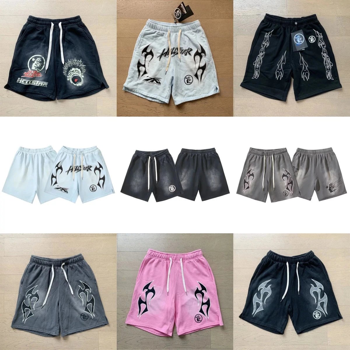 Hellstar Flame Shorts [10 styl