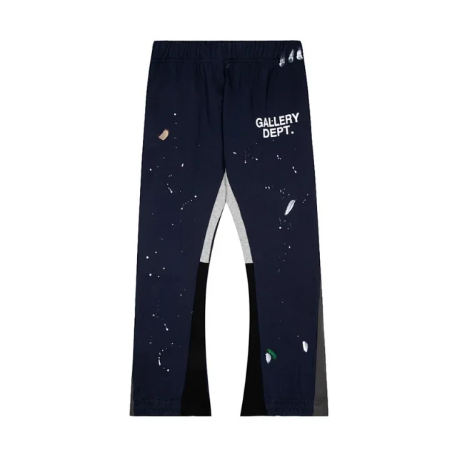 Gallery Dept. Trousers Paint-splatter color-block jogger product detail image 11