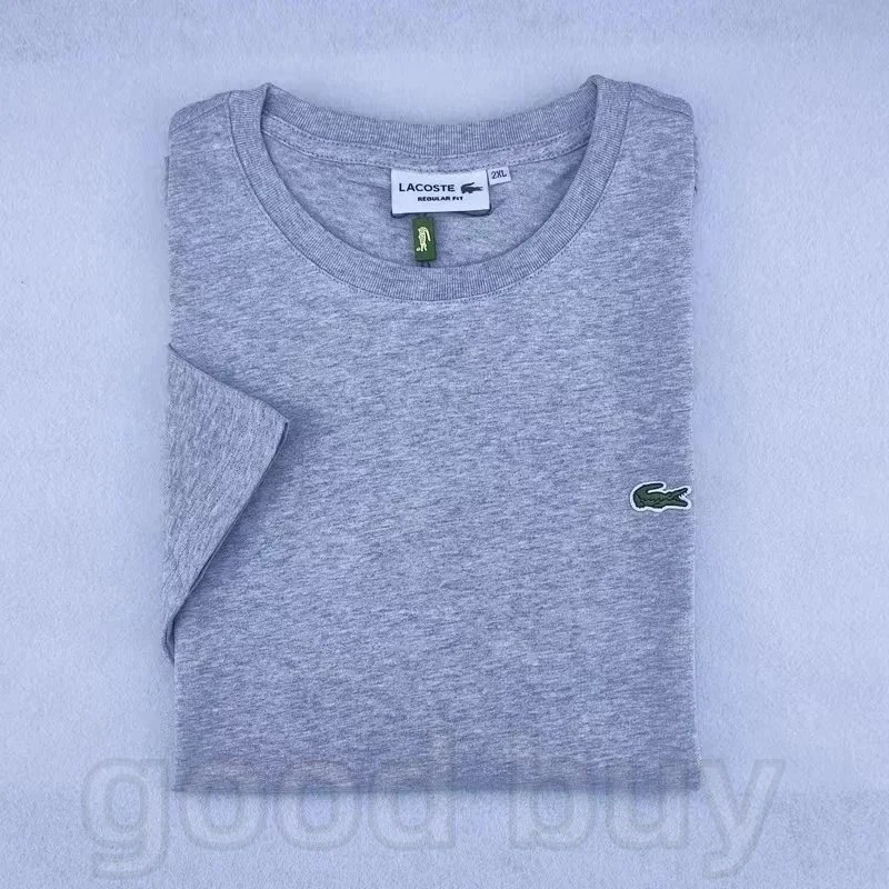 Lacoste Classic Crocodile Logo T-Shirt Pale Yellow T-Shirt - 15