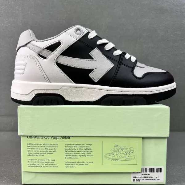 Off-White c/o Virgil Abloh Arrow Low Sneakers Black/White/Grey - 1