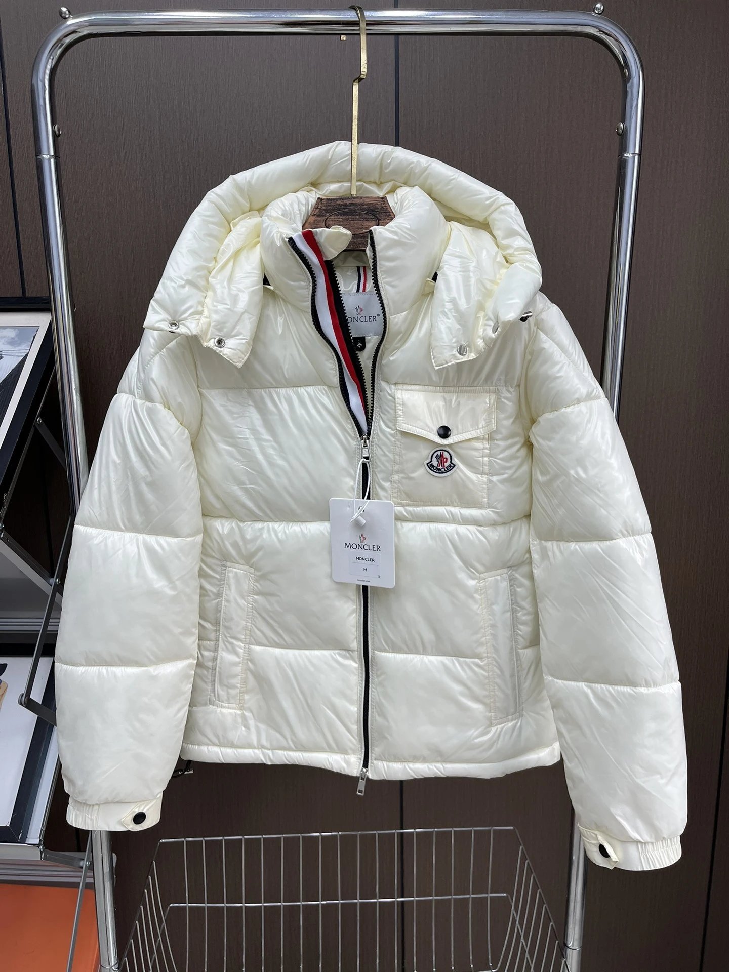 Stone Island Green Hooded Jacket with Compass Patch