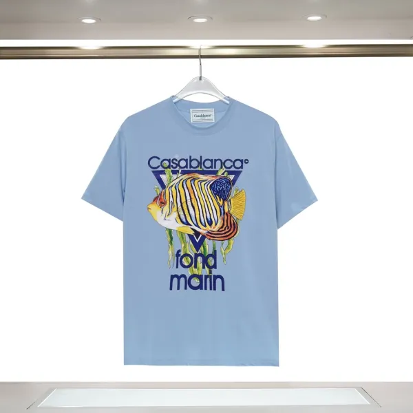 Casablanca x BLANCA Graphic Print White T-Shirt - 15