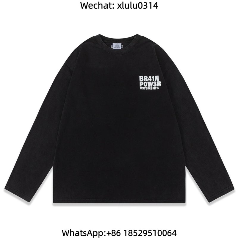 vtm 7H15印花做旧长袖