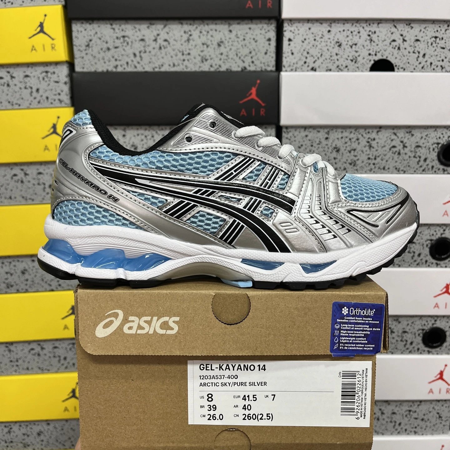 Asics GEL-KAYANO 14 Arctic Sky Pure Silver 1203A537-400