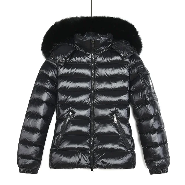 Moncler Down Jackets Hooded Puffer Jacket with Sleeve Logo Patch product detail image 78