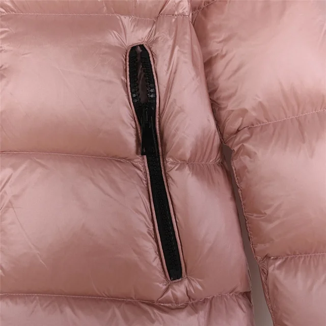 Moncler Down Jackets Hooded Puffer Jacket with Sleeve Logo Patch product detail image 54
