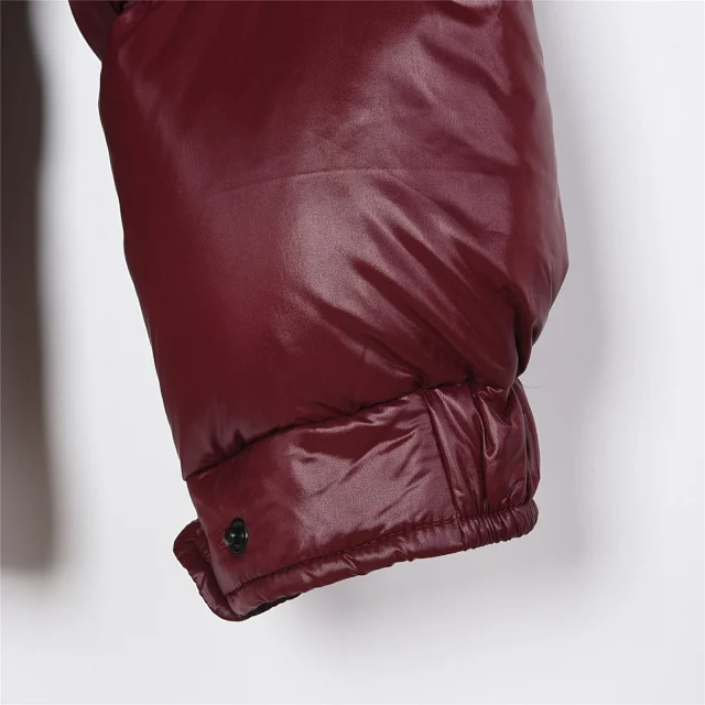 Moncler Down Jackets Hooded Puffer Jacket with Sleeve Logo Patch product detail image 17