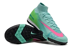 thumbnail for 【WM外贸版】刺客16代高帮 全气垫防水针织碎钉足球鞋Air Zoom Mercurial Vapor XV Elite TF