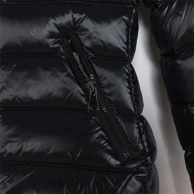 Moncler Down Jackets Hooded Puffer Jacket with Sleeve Logo Patch product detail image 82
