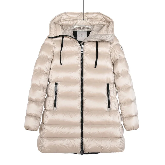 Moncler Down Jackets Hooded Puffer Jacket with Sleeve Logo Patch product detail image 30