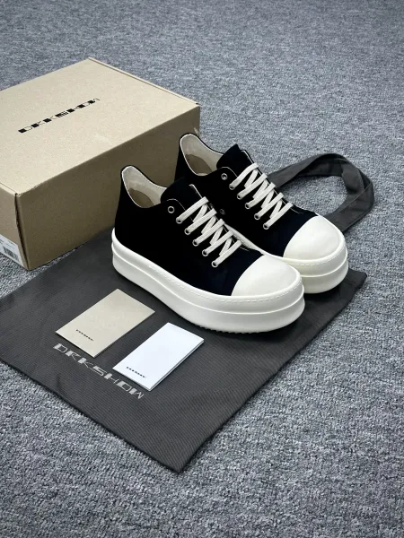 DRKSHDW Chunky Platform Sneakers Black/White - 1