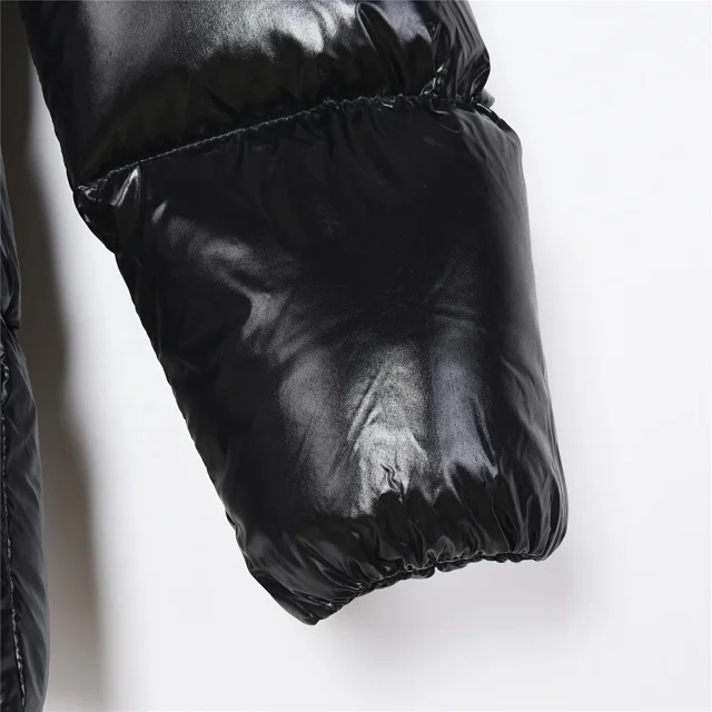 Moncler Down Jackets Hooded Puffer Jacket with Sleeve Logo Patch product detail image 64