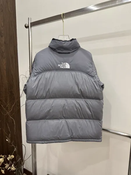 The North Face Nuptse Vest Gray Down Vest Outerwear.vest - 1