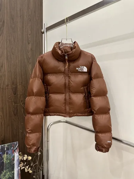 The North Face 1996 Retro Nuptse Brown Down Jacket - 1