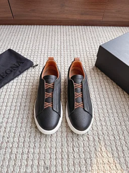 thumbnail for [GZ Version] ZEG's new men's low-top leather sneakers