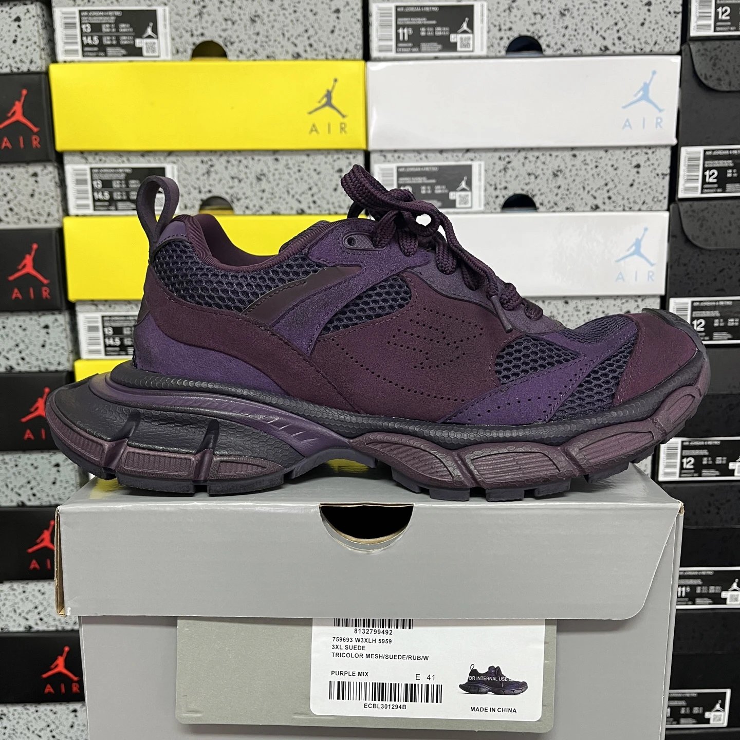 Air Jordan Air Zoom G.T. Cut Purple Mix Sneakers - 1
