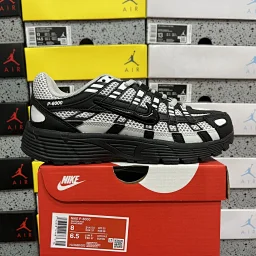 thumbnail for [EG version] LINK1 P-6000 Retro Tech Personality Sports Daddy Shoes