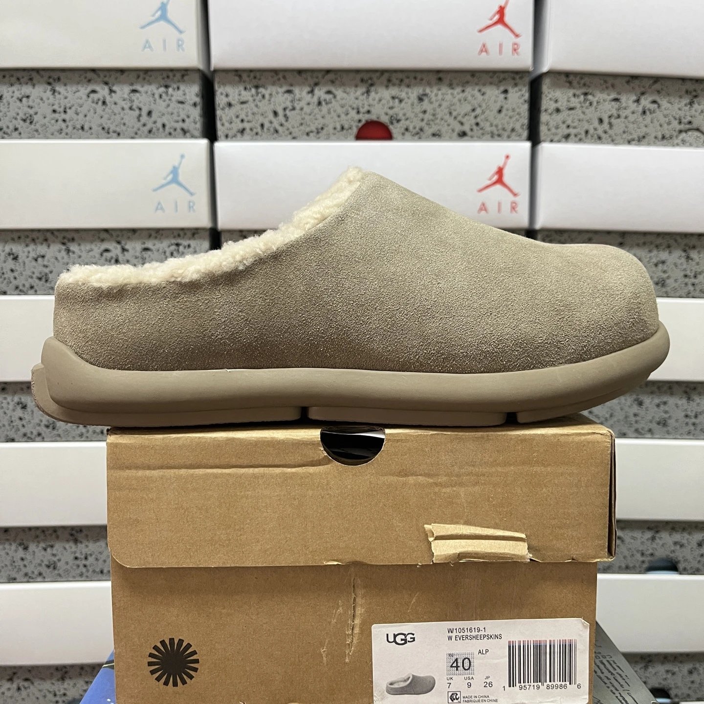 Top UGG 1051619-1 Antelope Brown Baotou Half Slippers（35-40） SKU image