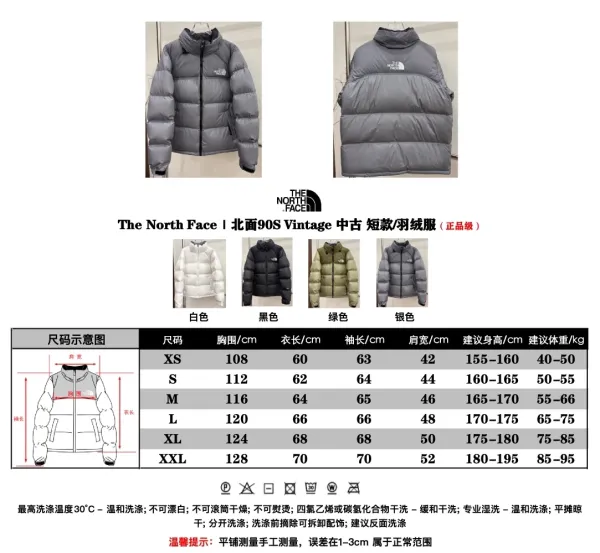The North Face x DSM Nuptse 2004 Black Down Jacket - 6