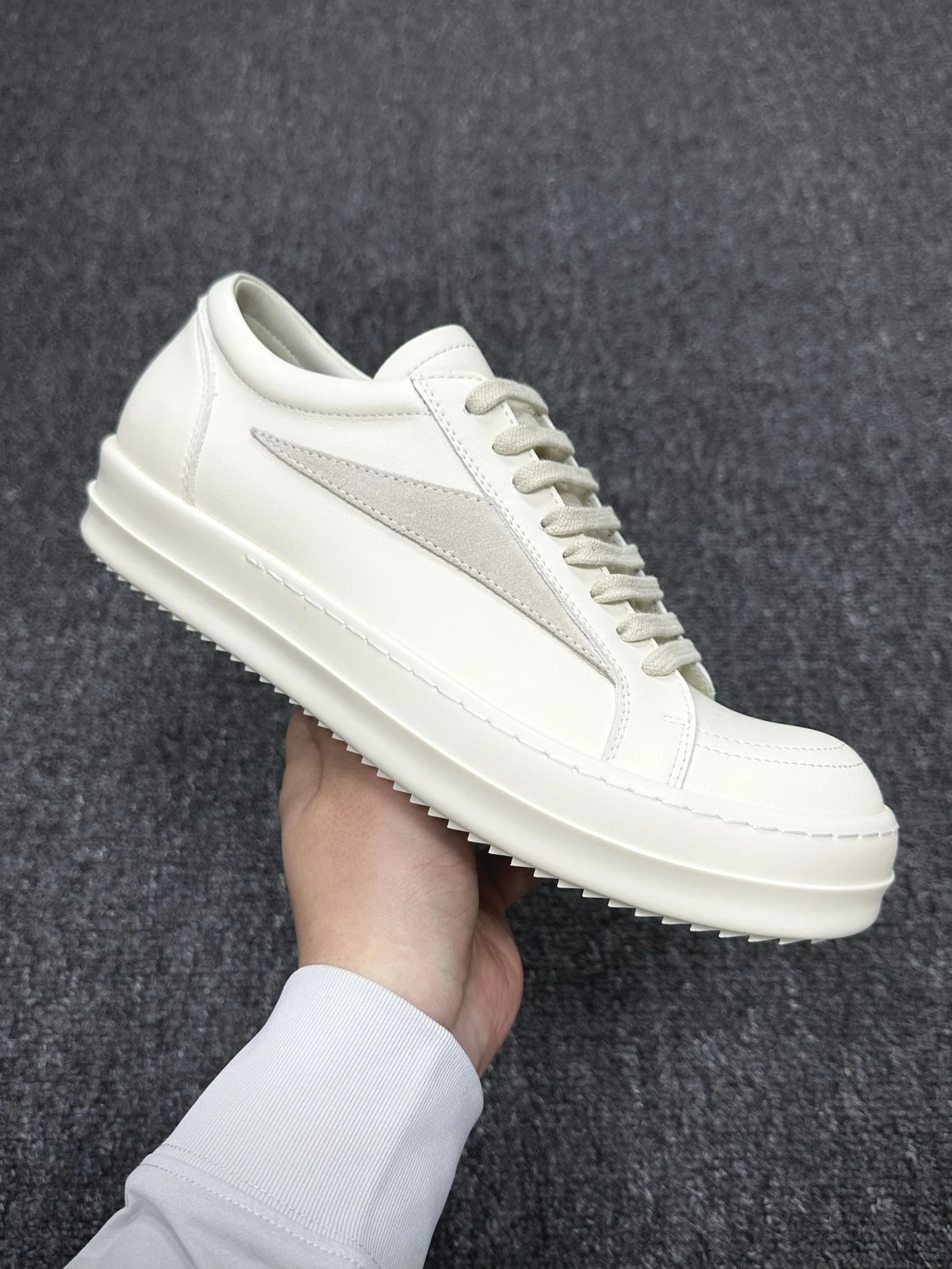 Rick Owens DRKSHDW Runner White Sneakers Chunky Sneakers