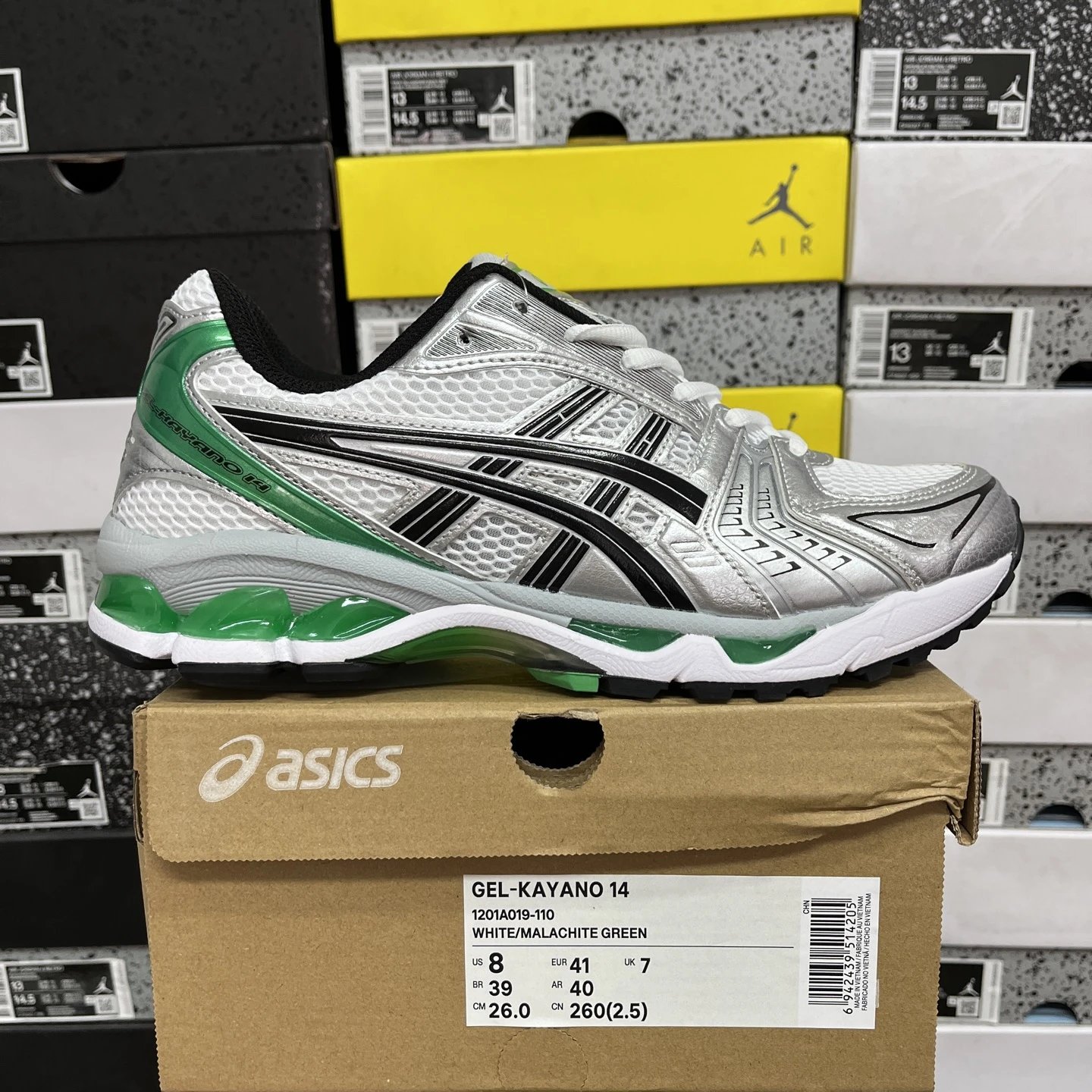1201A019-110 Silver Black Green
