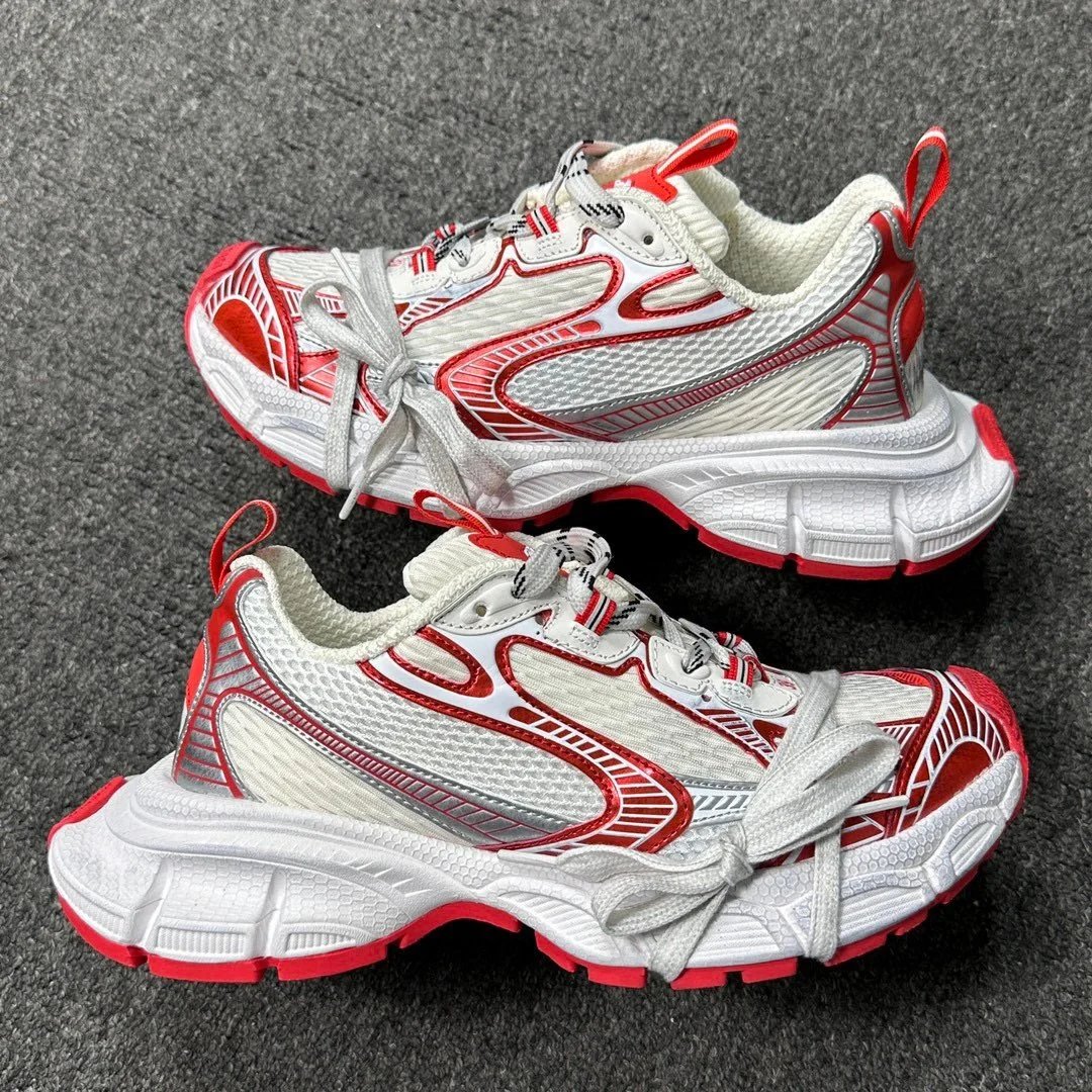 3XL White Red