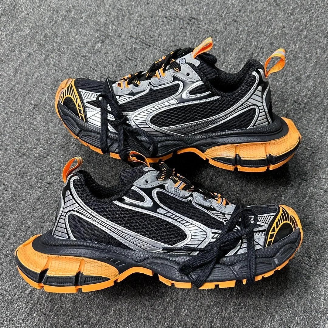 3XL Black Orange