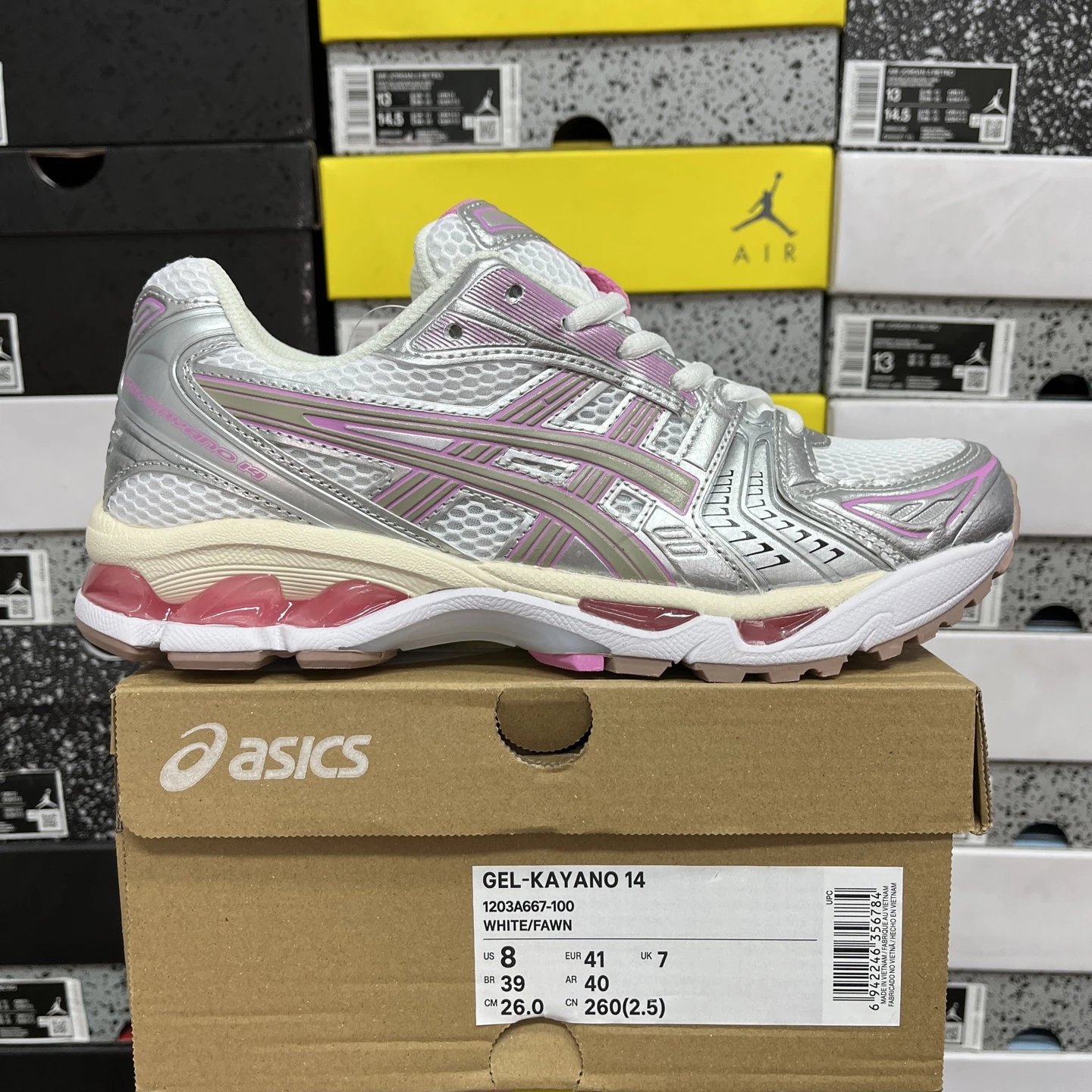 1203A667-100 Pink Silver