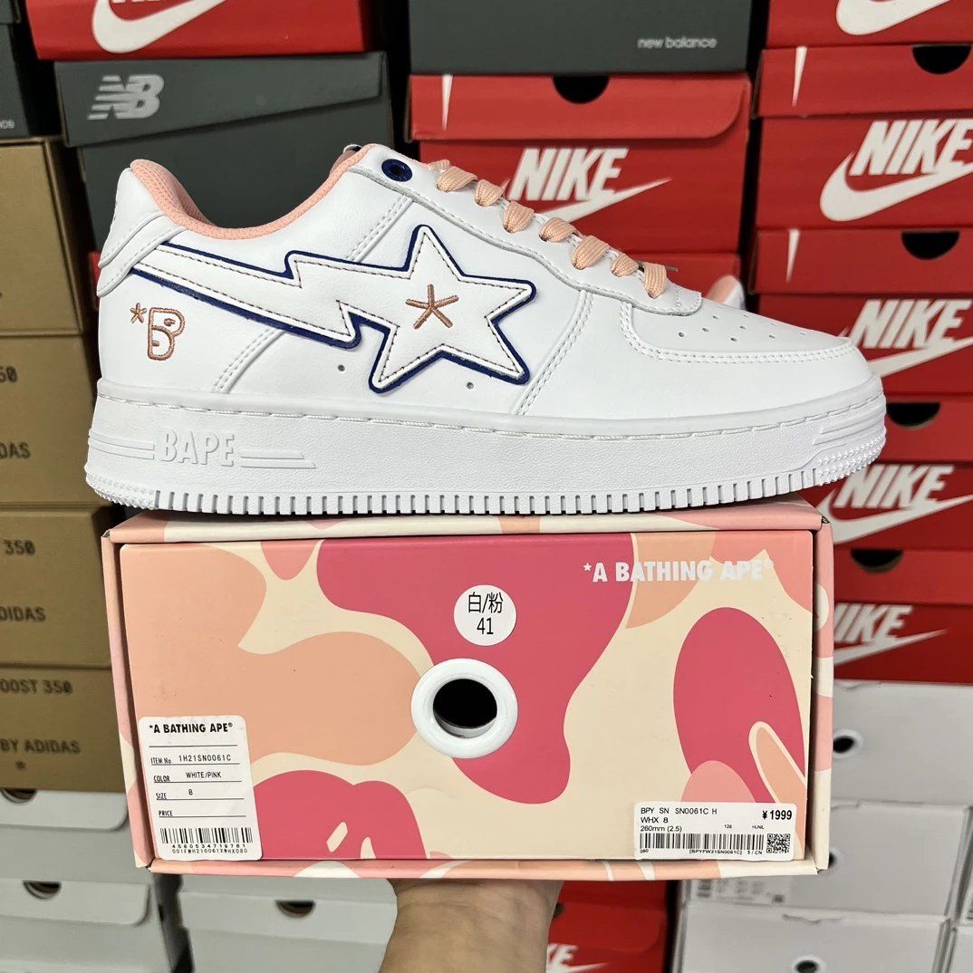 White Pink BPTSNSN0061C