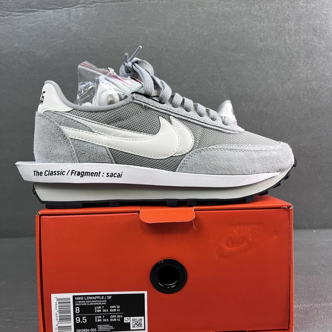 PK Sacai藤原浩联名灰白 Waffle DH2684-001