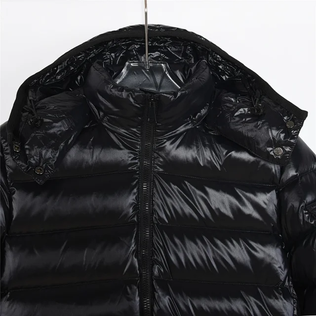 Moncler Down Jackets Hooded Puffer Jacket with Sleeve Logo Patch product detail image 70