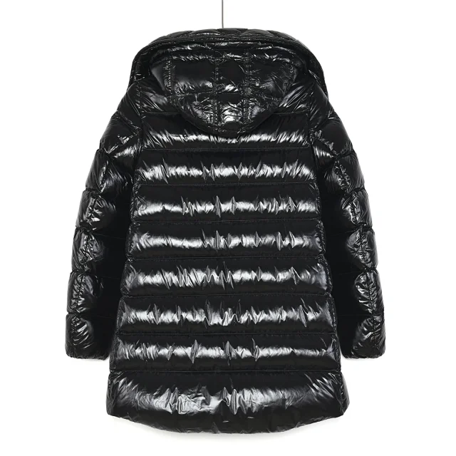 Moncler Down Jackets Hooded Puffer Jacket with Sleeve Logo Patch product detail image 40