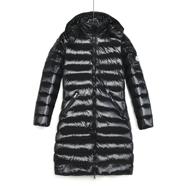 Moncler Down Jackets Hooded Puffer Jacket with Sleeve Logo Patch product detail image 68