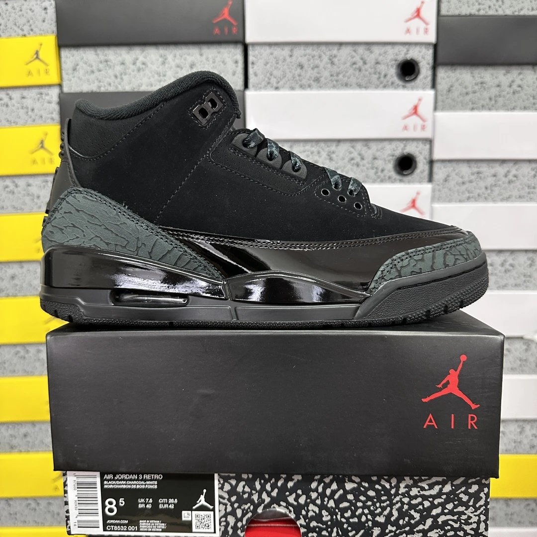 Jordan 3 Retro Black Cat CT8532-001