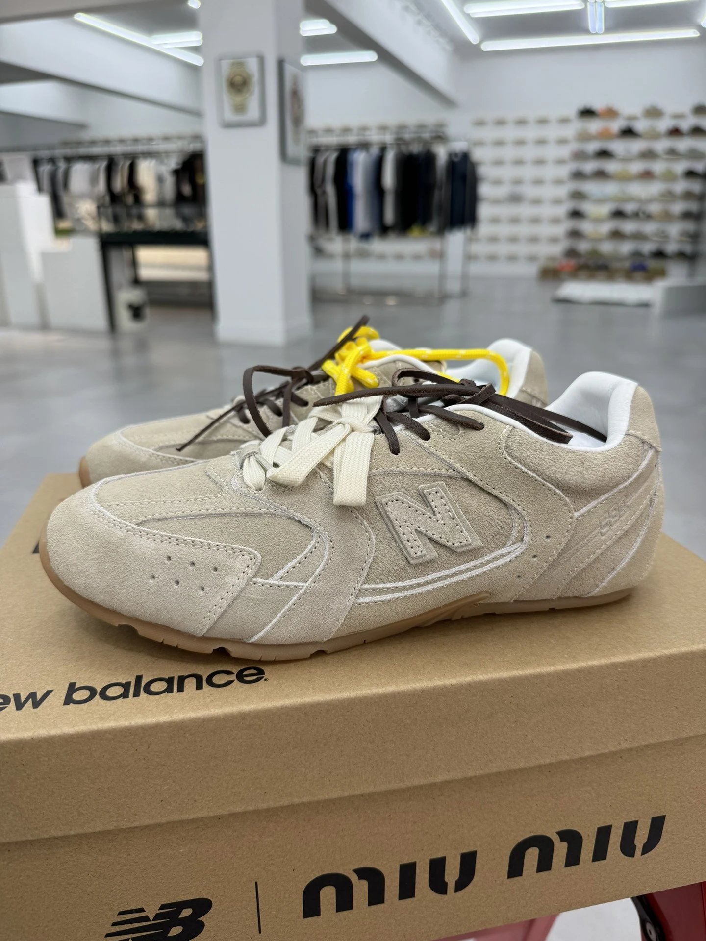 New Balance Sneakers 530 Miu collaboration — Grayish white