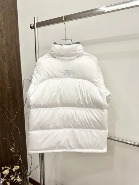 The North Face Nuptse Vest White Down Vest Outerwear - 1