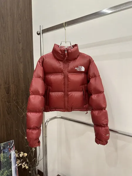 The North Face 1996 Retro Nuptse Down Jacket Burgundy - 1