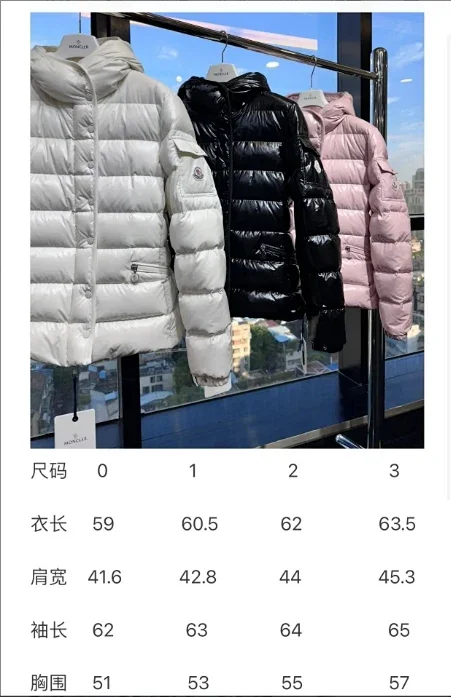 Moncler Down Jackets quilted puffer jacket with stand collar product detail image 11