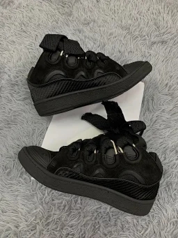 thumbnail for 【FoShan】Link1 浪凡面包鞋 Lanvin Leather Curb Sneakers 佛山出品 浪凡三代合集 （WF04）