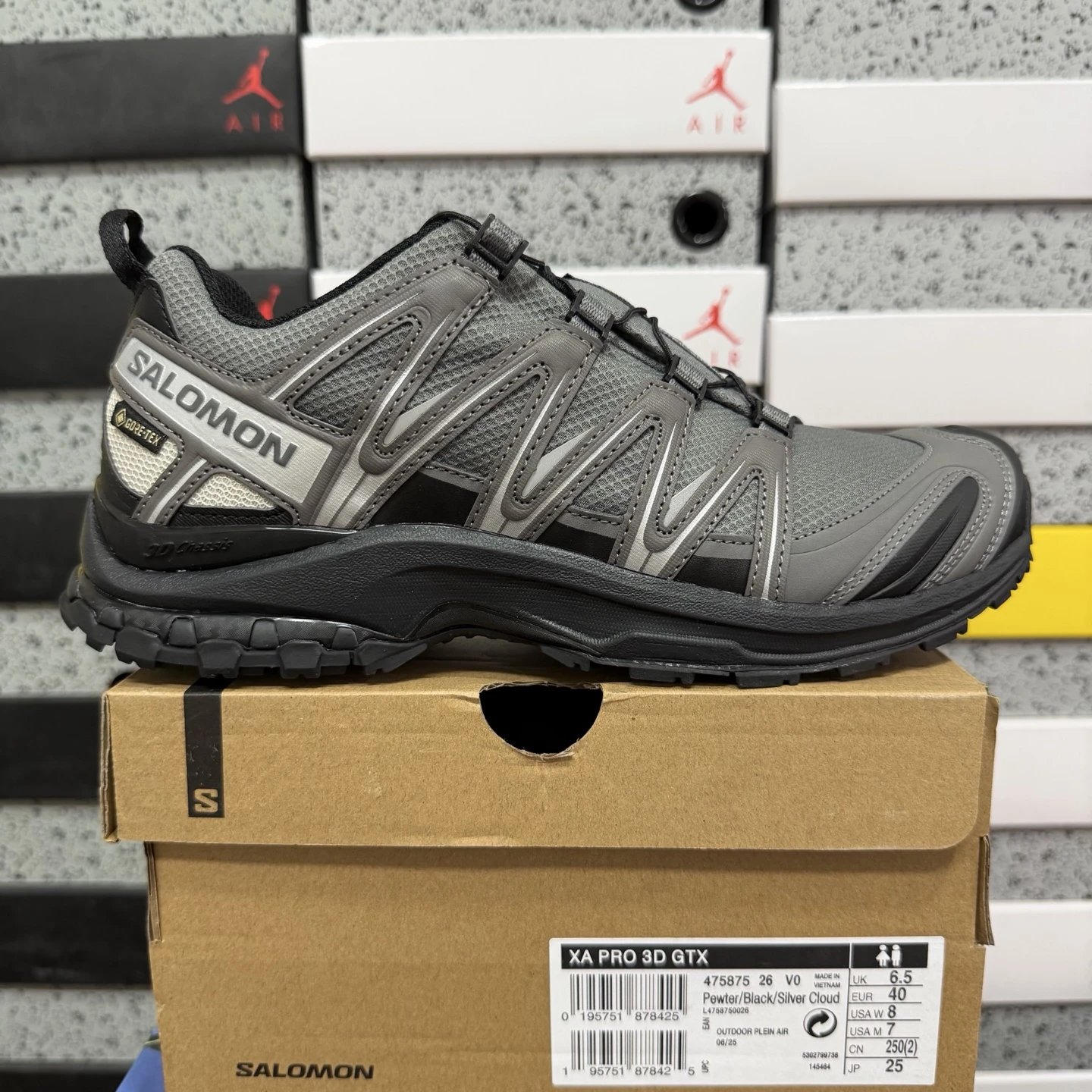 Grey Black 475875 36-46